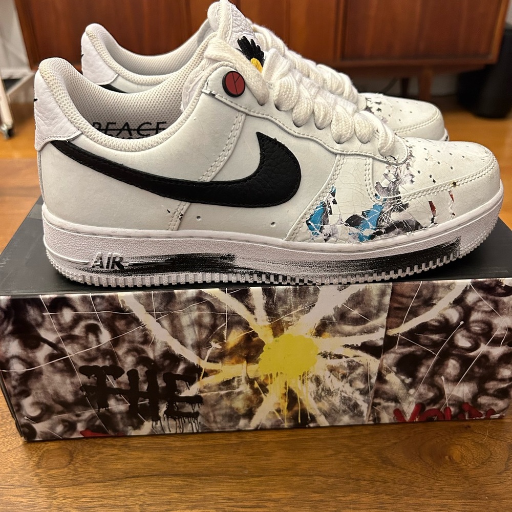 G-Dragon's PEACEMINUSONE x AF1 "Para-Noise 2.0"